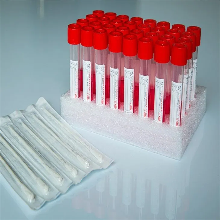 নিষ্পত্তিযোগ্য ভাইরাস স্যাম্পলিং টিউব